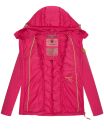 Navahoo Nimm mich mit Damen Fleece Hybrid Jacke Trekking Wanderjacke B852 Pink-Gr.L