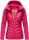 Navahoo Nimm mich mit Damen Fleece Hybrid Jacke Trekking Wanderjacke B852 Pink-Gr.L
