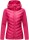Navahoo Nimm mich mit Damen Fleece Hybrid Jacke Trekking Wanderjacke B852 Pink-Gr.L