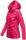 Navahoo Nimm mich mit Damen Fleece Hybrid Jacke Trekking Wanderjacke B852 Pink-Gr.L