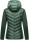 Navahoo Nimm mich mit Damen Fleece Hybrid Jacke Trekking Wanderjacke B852 Dunkelgrün-Gr.S