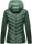 Navahoo Nimm mich mit Damen Fleece Hybrid Jacke Trekking Wanderjacke B852 Dunkelgrün-Gr.L
