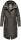 Navahoo Josinaa Damen leichte Damen Übergangs Jacke Mantel mit Kapuze B863 Anthrazit-Gr.L