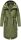 Navahoo Josinaa Damen leichte Damen Übergangs Jacke Mantel mit Kapuze B863 Olive-Gr.S
