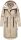 Navahoo Josinaa Damen leichte Damen Übergangs Jacke Mantel mit Kapuze B863 Hellgrau-Gr.XS