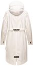 Navahoo Josinaa Damen leichte Damen Übergangs Jacke Mantel mit Kapuze B863 Weiss-Gr.XS