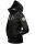 Marikoo Kleinezicke Damen Outdoor  Softshell Jacke Übergangsjacke B864 Schwarz-Gr.M