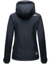 Marikoo Kleinezicke Damen Outdoor  Softshell Jacke Übergangsjacke B864 Blau-Gr.S