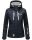 Marikoo Kleinezicke Damen Outdoor  Softshell Jacke Übergangsjacke B864 Blau-Gr.M