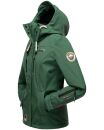 Marikoo Kleinezicke Damen Outdoor  Softshell Jacke Übergangsjacke B864 Dus.Grün-Gr.S