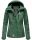 Marikoo Kleinezicke Damen Outdoor  Softshell Jacke Übergangsjacke B864 Dus.Grün-Gr.XL