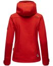 Marikoo Kleinezicke Damen Outdoor  Softshell Jacke Übergangsjacke B864 Rot-Gr.XS