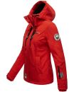 Marikoo Kleinezicke Damen Outdoor  Softshell Jacke Übergangsjacke B864 Rot-Gr.M