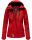 Marikoo Kleinezicke Damen Outdoor  Softshell Jacke Übergangsjacke B864 Rot-Gr.M