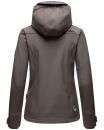 Marikoo Kleinezicke Damen Outdoor  Softshell Jacke Übergangsjacke B864 Grau-Gr.S