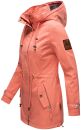 Marikoo Nyokoo leichte Damen Übergangs Jacke mit Kapuze B690 Coral Größe S - Gr. 36