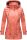 Marikoo Nyokoo leichte Damen Übergangs Jacke mit Kapuze B690 Coral Größe S - Gr. 36