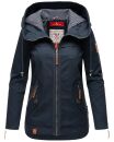 Navahoo Wekoo Damen Übergangs Jacke mit Kapuze B692...