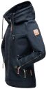 Navahoo Wekoo Damen Übergangs Jacke mit Kapuze B692 Navy Größe M - Gr. 38