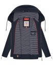 Navahoo Wekoo Damen Übergangs Jacke mit Kapuze B692 Navy Größe M - Gr. 38