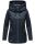Navahoo Wekoo Damen Übergangs Jacke mit Kapuze B692 Navy Größe L - Gr. 40