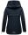Navahoo Wekoo Damen Übergangs Jacke mit Kapuze B692 Navy Größe XL - Gr. 42