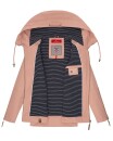 Navahoo Wekoo Damen Übergangs Jacke mit Kapuze B692 Light Rose Größe S - Gr. 36