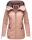 Navahoo Wekoo Damen Übergangs Jacke mit Kapuze B692 Light Rose Größe L - Gr. 40