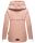 Navahoo Wekoo Damen Übergangs Jacke mit Kapuze B692 Light Rose Größe L - Gr. 40