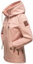 Navahoo Wekoo Damen Übergangs Jacke mit Kapuze B692 Light Rose Muster Größe S - Gr. 36