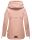Navahoo Wekoo Damen Übergangs Jacke mit Kapuze B692 Light Rose Muster Größe M - Gr. 38