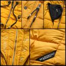 Marikoo Taisaa Damen Stepp Weste Übergangsjacke mit Stehkragen B866 Schwarz-Gr.3XL
