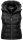 Marikoo Taisaa Damen Stepp Weste Übergangsjacke mit Stehkragen B866 Schwarz-Gr.3XL