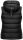 Marikoo Taisaa Damen Stepp Weste Übergangsjacke mit Stehkragen B866 Schwarz-Gr.3XL