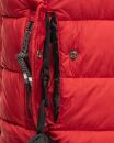 Marikoo Taisaa Damen Stepp Weste Übergangsjacke mit Stehkragen B866 Rot-Gr.XS