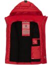 Marikoo Taisaa Damen Stepp Weste Übergangsjacke mit Stehkragen B866 Rot-Gr.L