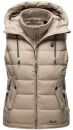 Marikoo Taisaa Damen Stepp Weste Übergangsjacke mit...