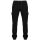 Alessandro Salvarini Herren Designer Cargo Stoff Hose Cargohose Regular Fit NEU O031 Schwarz W40 L34