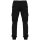 Alessandro Salvarini Herren Designer Cargo Stoff Hose Cargohose Regular Fit NEU O031 Schwarz W40 L34