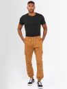 Alessandro Salvarini Herren Designer Cargo Stoff Hose...