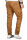 Alessandro Salvarini Herren Designer Cargo Stoff Hose Cargohose Regular Fit NEU O031 Camel W36 L32