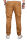 Alessandro Salvarini Herren Designer Cargo Stoff Hose Cargohose Regular Fit NEU O031 Camel W36 L32