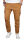 Alessandro Salvarini Herren Designer Cargo Stoff Hose Cargohose Regular Fit NEU O031 Camel W38 L34