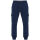 Alessandro Salvarini Herren Designer Cargo Stoff Hose Cargohose Regular Fit NEU O031 Dunkelblau W31 L34