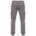 Alessandro Salvarini Herren Designer Cargo Stoff Hose Cargohose Regular Fit NEU O031 Grau W36 L32