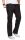 Alessandro Salvarini Herren leichte Sommer Hose O-034 - Schwarz-W34-L30
