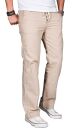 Alessandro Salvarini Herren leichte Sommer Hose O-034 - Sand