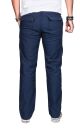 Alessandro Salvarini Herren leichte Sommer Hose O-034 - Dunkelblau-W32-L34