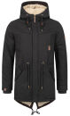 Alessandro Salvarini Herren Winterparka O280 Schwarz XL