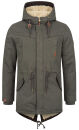 Alessandro Salvarini Herren Winterparka O280 Dunkelgrau XL
